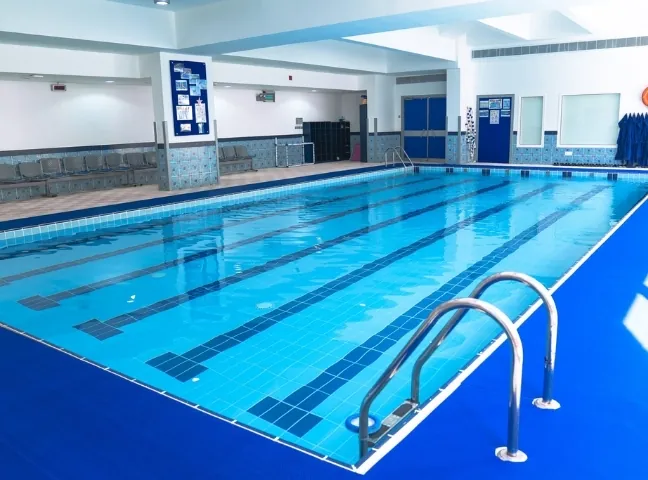 Indoor lap pool