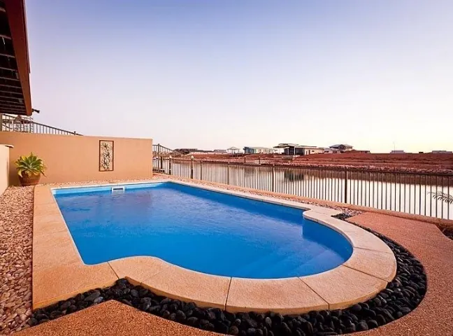 Rooftop pool