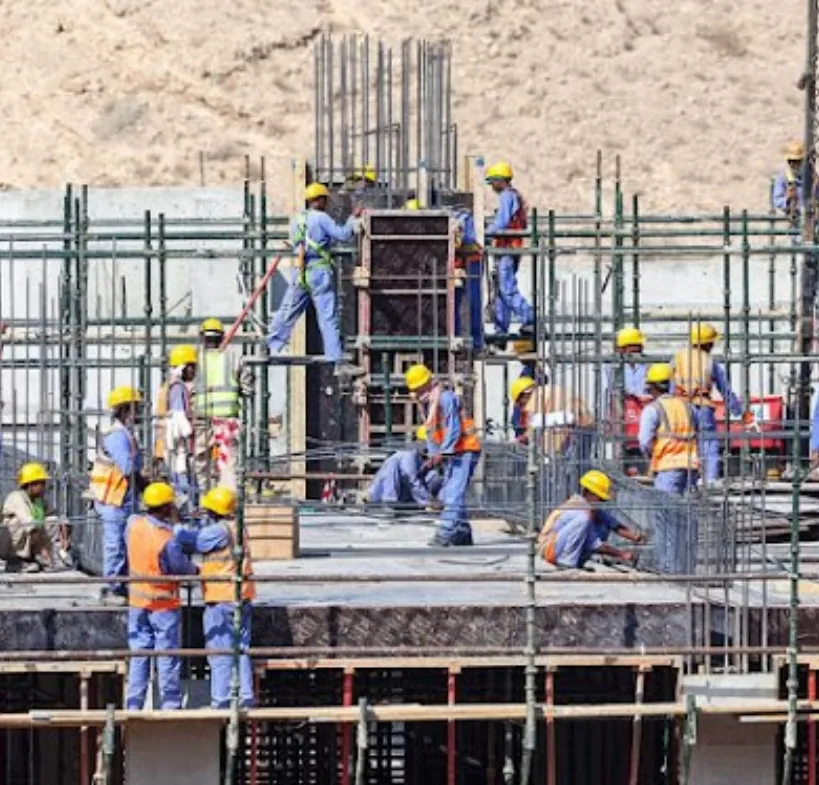 FBC workers on a construction site